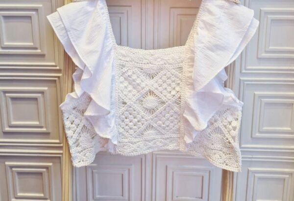 Blusa Crochê Babados - Image 2